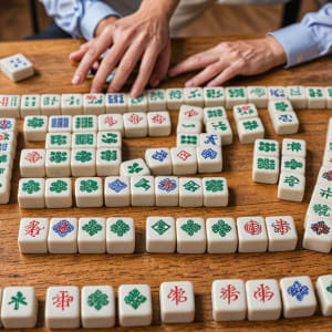 Cudowny świat Mahjonga: opowieść o niezwykłych przyjaciołach i ponadczasowej przyjemności